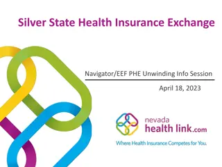 Silver State Health Insurance Exchange Navigator Session Update