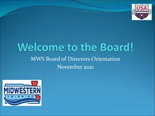 Midwestern Swimming Board of Directors and USA Swimming Overview