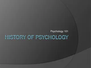 Evolution of Psychology: Key Figures and Movements
