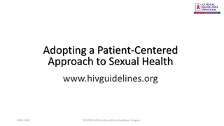 Multifaceted Approach to Patient-Centered Sexual Health Care