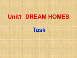 Explore Dream Homes and Complete Questionnaires - Task Details
