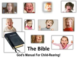 Training Up A Child: Wisdom from Proverbs for Effective Child-Rearing