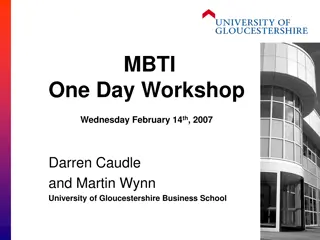 Understanding MBTI Workshop: A Comprehensive Overview