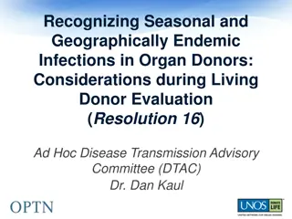 Ensuring Safe Living Donor Evaluation in Organ Transplants