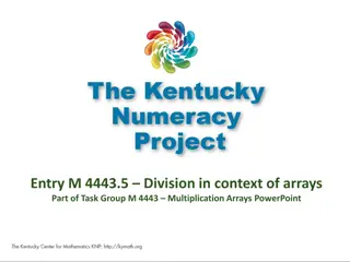 Understanding Array Division in Educational Presentations