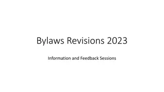 UNMH and SRMC Integration: Bylaws Revision and Membership Update 2023