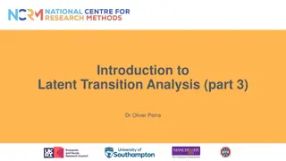 Advancing Latent Transition Analysis: Models and Applications