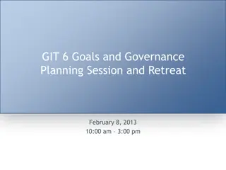 Governance Planning Session for Chesapeake Bay Program