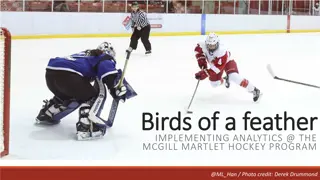 Implementing Analytics in McGill Martlet Hockey Program