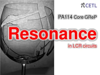 Investigating Resonance in LCR Circuits: A Detailed Exploration