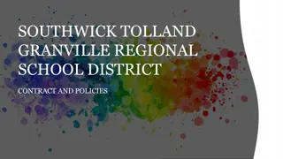 Southwick Tolland Granville Regional School District Leave Policies