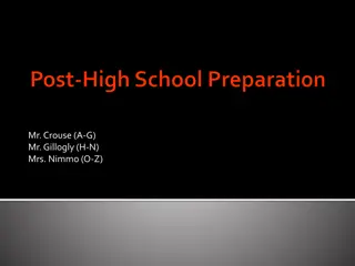 College Preparation Tips and Test Dates for Warrensburg High School Students