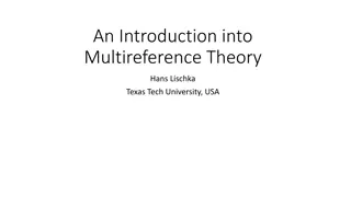 Understanding Multireference Theory in Quantum Chemistry