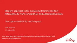 Approaches for Evaluating Treatment Effect Heterogeneity in Clinical Trials