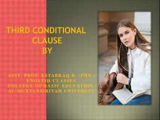 Understanding the Third Conditional Clause in English