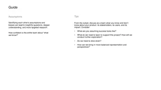 Effective Team Strategies for Targeted Research