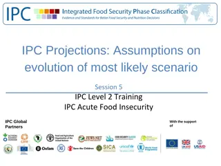Understanding Assumptions for Projection Analysis in Food Security
