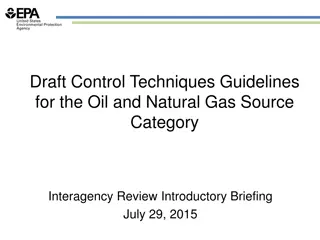 Guidelines for Oil & Gas Source Category Control Techniques