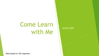 January 2025 Data: Insights from Learning Session Feedback
