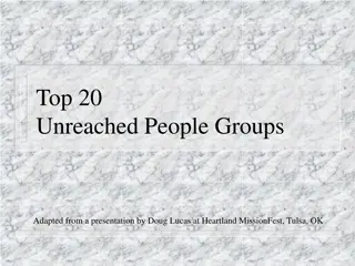 Global Challenges Faced by Unreached People Groups