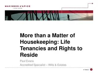 Understanding Life Tenancies and Rights in Blended Families