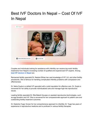 Best IVF Doctors In Nepal | World Fertility Services