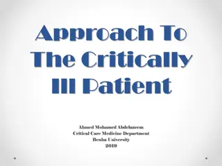 Approach to Critically Ill Patient: Primary Survey and Airway Management