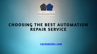 Choosing the Best Automation Repair Service- CNC Tools LLC