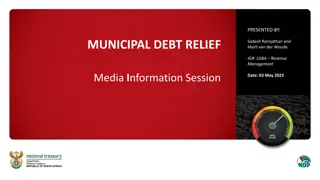 Challenges and Solutions in Municipal Debt Relief