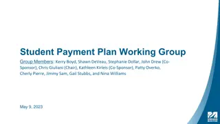 UMass Boston Student Payment Plan Working Group