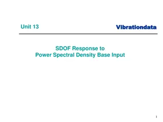 Vibrationdata: SDOF Response to White Noise Analysis