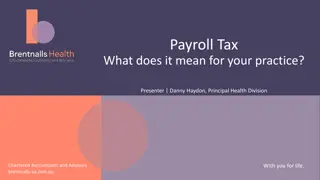 Understanding Payroll Tax and Independent Practitioner Arrangements in Medical Practices
