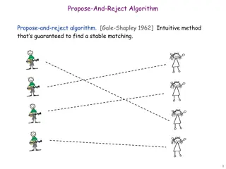 Guaranteed Stable Matching with Propose-and-Reject Algorithm