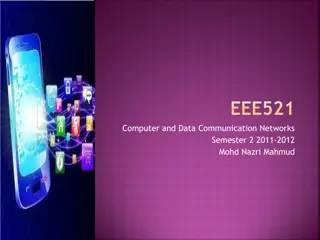 Data Communication Networks Course Overview and Student Information