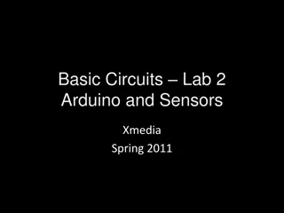 Arduino Sensors and Serial Communication Guide