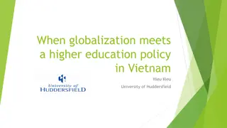 Globalization Impact on Higher Education Policy in Vietnam