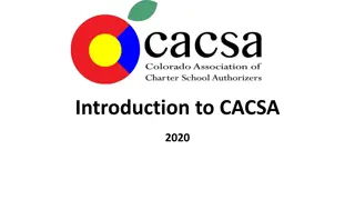 Enhancing Charter School Authorizing Practices in Colorado