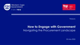 Empower Suppliers to Navigate Government Procurement Landscape