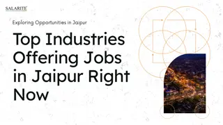 Top Industries Offering Jobs in Jaipur Right Now pptx