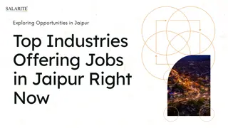 Top Industries Offering Jobs in Jaipur Right Now pdf