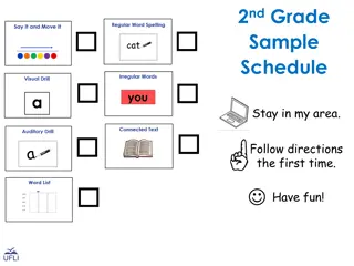 Engaging 2nd Grade Sample Schedule for Fun Learning