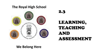 Effective Learning, Teaching, and Assessment Strategies for Success