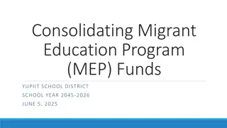 Understanding Migrant Education Program Funds and School District Responsibilities