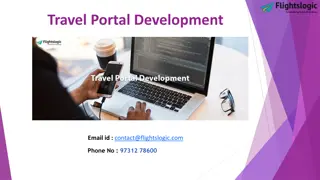 Customized Travel Portal Development Solutions