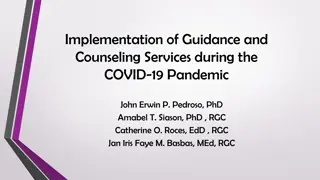 Effective Strategies for Counseling Services During COVID-19