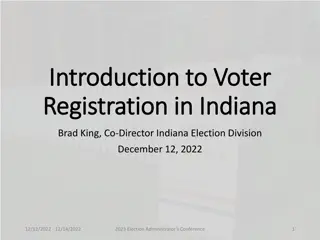Voter Registration Process in Indiana - Important Details Revealed