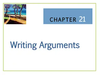 Crafting Compelling Argument Essays