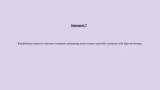 Rehabilitation Improves Surgery Outcomes: Studies & Recommendations