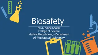 Understanding Biosafety Levels and Practices in Biological Laboratories
