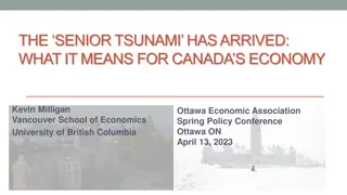 Understanding the Impact of the Senior Tsunami on Canada's Economy